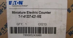 Eaton Durant Y 41337 421 Me Digit 24VDC Miniature Electric Counter. Fixed Price $40.00.