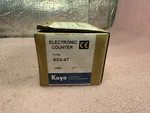 Koyo KCV-6T Electronic Counter. Fixed Price $450.00.