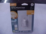 Ge Spring-wound Timer Auto Shut Off Indoor In-wall Up 60 Minutes 15304. Fixed Price $19.95.
