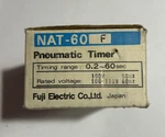 Fuji Electric Pneumatic Timer NAT-60 Sec New. Fixed Price $39.95.
