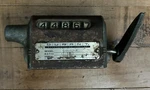 Vintage Durant 5-H-12-R Keyed 1:1 Single Stroke Counter. Fixed Price $22.00.