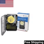 Reliable 24-HOUR Mechanical Timer Switch 120V With Manual Override, 40 Amp. Fixed Price $115.59.
