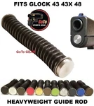 Stainless Steel Heavyweight Guide Rod Assembly For Glock 43X 48 Ismi Spring. Fixed Price $29.95.