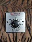 Zenith Timer 120V 60HZ Range: 0-30 Min Used. Fixed Price $19.80.
