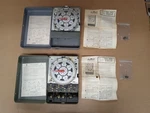 Amf Paragon Model 7008-0 Calendar Dial Time Switches, Lot Of Two. Fixed Price $84.00.