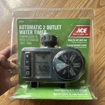 Ace Automatic Outlet Tap Timer Model 28159, Rain Delay, Digital Display. Fixed Price $19.98.