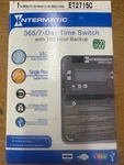Intermatic ET2715C Single Pole, 120/277V Ac, 365/7 Day Timer Switch New Box. Fixed Price $308.88.