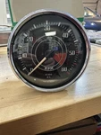 TR4 Domed Glass Jaeger Rev Counter. Fixed Price $110.00.