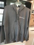 Redington Old School Zip Hoodie - Gray Large. Fixed Price $40.00.
