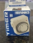 Brinks Mechanical Timer 42-1020 Three-prong 120V Ac. Fixed Price $11.99.