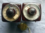 Lot Of 2 Used Atcotrol Timer & Percent Input Controllers Synchron Usa 1960S. Fixed Price $52.50.