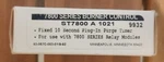 Honeywell ST7800 A 1021 - Fixed Second Purge Timer. Fixed Price $39.99.