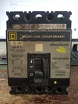 Square FAL36080 3P 80A 600V Circuit Breaker **continuity Tested** (VR10). Fixed Price $100.00.