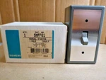 Siemens Cat. No. SMFFG1 Manual Starter Pole Toggle Switch Box New Nib. Fixed Price $10.59.