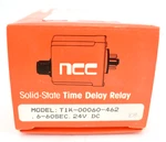 Ncc T1K-60-462 Solid State On-delay Timer 10-60 Sec Dpdt 120VAC Panel Mount. Fixed Price $89.99.