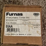 Furnas 55AA Pneumatic Timer W/o Bracket New Old Stock. Fixed Price $125.00.