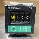 Gefran Multirange Timer And Bracket Used Surplus. Fixed Price $419.99.