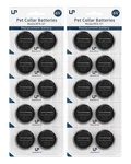 Lp RFA-67D-11 Pet Collar Replacement Batteries, 20 Pack Volt Lithium.... Fixed Price $43.35.