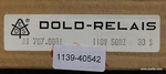 Dold Timing Relay Ai 707.0081 110VAC 50HZ 1-30S. Fixed Price $58.18.