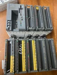 Aeg Schnider Automation Modicon 16K Mem Compact 2 Racks With Covers And 8MODULES. Fixed Price $300.00.