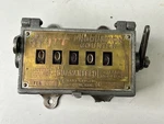 Ultimate Steampunk Fidget Toy! Vintage Mechanical 1940S Hart Production Counter. Fixed Price $99.00.
