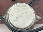 Haydon P10 72A1 Clock Motor 120V 2.5W 60 Cycle, Rpm. (CM17-0058). Fixed Price $20.00.