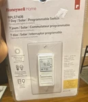 Honeywell Home RPLS740B 7-DAY Programmable Timer Wall Switch, White 120V. Fixed Price $25.00.