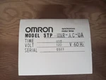 Omron Timer, Stp-mnr-ac-ua, 120V, Hz, 0-60 Sec. Fixed Price $20.00.