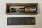 Antique Veeder Speed Counter Nov 5, 1907 With Wooden Box. Fixed Price $15.00.