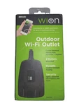 Woods 50049 Wion Outdoor Wi-fi Timer 125 Volt Outlet Black New Sealed (E7). Fixed Price $32.77.