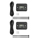 2PCS Digital Hour Meters Waterproof Lcd Display Atv Snowmobile Boat Dirt Bike. Fixed Price $16.99.