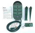 Woods 59785 6-OUTLET Staked Yard Timer For Christmas Lights Leds Remote Green. Fixed Price $13.00.