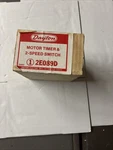 Dayton 2E089D Motor Timer & 2-SPEED Switch. Fixed Price $35.00.