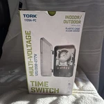 Tork 1109A-PC Time Switch 120/208-277V Indoor/outdoor Plastic Case Clear Cover. Fixed Price $42.50.