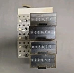 Lot Of 4 Sodeco 6-DIGIT Mechanical Counters RG-162 12V Tally .01 .10 .25 .50. Fixed Price $16.75.