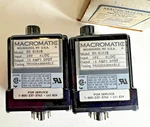 Lot Of (2) SS-61628 Macromatic Timer Relays. Fixed Price $50.00.