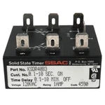 Ssac KSDR40B3 Solid State Timer, 0.1-10SEC On, 0.1-10MIN Off, 120VAC, Amp. Fixed Price $19.94.
