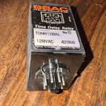 Ssac Digi-set Time Delay Relay TDBL120ALD 120V 8 Pin Tdr, Used, TT1. Fixed Price $29.95.