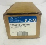 Eaton Corporation Durant No. 6-Y-1-2-RMF-PM-115A Counter Electromechanical. Fixed Price $1049.97.