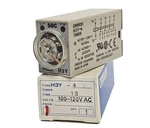 Nib Omron H3Y-4 AC100-120 Miniature Timer 1S/ 100-120V. Fixed Price $38.95.