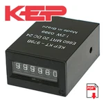 G20138E Kep KT-979B 6 Digit Impulse Counter. Fixed Price $6.95.
