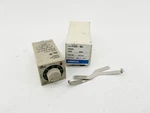 New Omron H3G-8C Mini Timer Relay 24VAC 5A 50/60HZ 0-60 Sec. Fixed Price $84.95.