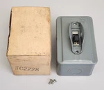 General Electric TC2228 Tumbler Switch 20 Amp 240VAC Type Rb Poles New Open. Fixed Price $14.95.