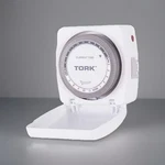 (qty 2) Nsi Tork SA100 Timer 120V 24HR Plug-in Lighting Control. Fixed Price $22.00.