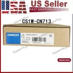 Omron New Sealed In Box Programmable Controller Module CS1W-CN713 Us Free Tax. Fixed Price $131.92.