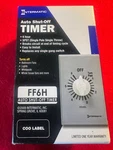 Sealed Nib Intermatic FF6H Auto Shut-off Timer, Spring Wound, Brushed Silver. Fixed Price $40.00.