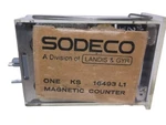 Sodeco RG081E Counter Digit Display Nsnp. Fixed Price $101.00.
