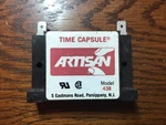 Artisan, Solid State Timer, 438F-115-900, 115V-1A, New Old Stock, No Box. Fixed Price $19.99.