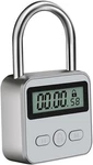 Metal Timer Lock, 99 Hours Max Timing Usb Rechargeable Padlock With. Fixed Price $26.44.
