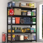 72''H Garage Storage Shelves, Heavy Duty Shelving Units Industrial Steel Rack. Fixed Price $65.54.